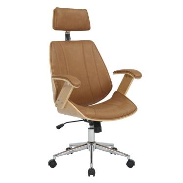 Imagem de Cadeira de Escritório Kopenhagen Presidente - Caramelo