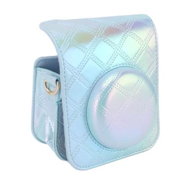 Imagem de Kit de Acessórios Compatível Com Instaxs Mini 12 Câmera Instantânea, Inclua Capa de Couro PU, álbum de Fotos e Molduras, Adesivo de Bricolage, Shell de Passe de Embarque (Azul)