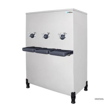 Imagem de Bebedouro Purificador Industrial de Coluna Inox 100L Hiza 220v
