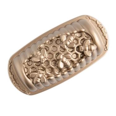 Imagem de Nordic Ware Pão de colmeia de mel, 6 xícaras, caramelo