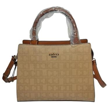 Imagem de Bolsa Colcci Feminina Tote Monograma (Caramelo)