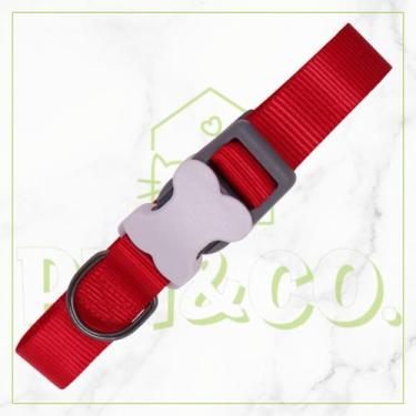 Imagem de Kit Passeio Premium com Coleira e Guia para Cachorro e Gato e Guia Ret