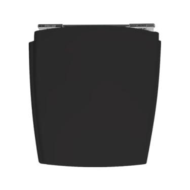 Imagem de Tampa de Vaso Nuage Preto Incepa Mdf Sicmol