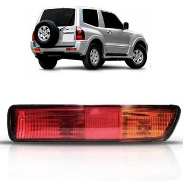 Imagem de Lanterna Tras P/choque Pajero Full 2000 A 2002 Vemelho ambar - SP ACES