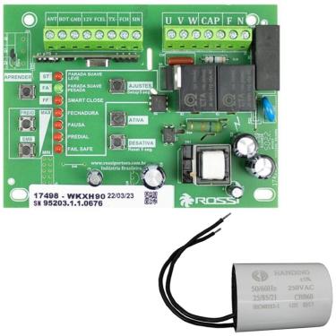 Imagem de Placa Central Motor WKXH90 Kxh30fs Sensor Hall Dz3 Dz4 Nano Sk Rossi + Capacitor de Partida 12uf