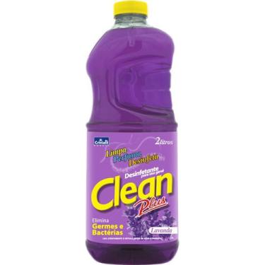 Imagem de Desinfetante Clean Plus Lavanda Embalagem 2L