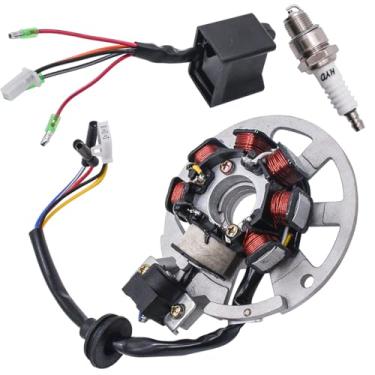 Imagem de JDLLONG Estator magnético com caixa CDI de ignição para Polaris Scrambler 50 90 2001-2003 para Polaris Sportsman 90 2001-2006 para Predator 50 90 2003-2006 para ETON 50 90 650234