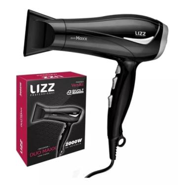 Imagem de Secador de Cabelo Professional Lizz Duo Maxx 2000W Bivolt Preto 110V - 220V