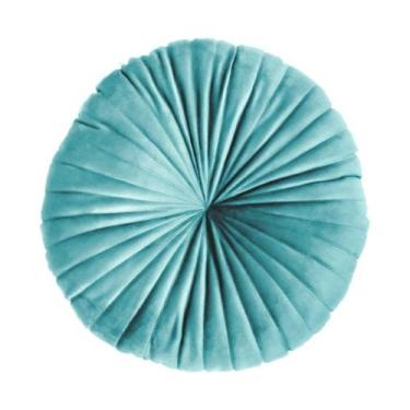 Imagem de Almofada Redonda Rendy em Veludo Várias Cores - Sem Marca, Tiffany