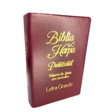 Imagem de Bíblia Sagrada Tamanho 12,5x19 Letra Grande com Harpa - NoBrand