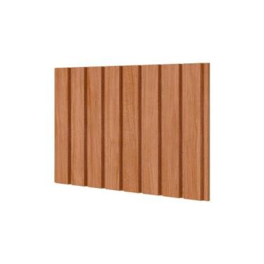 Imagem de Fechamento de Cozinha Modulado Painel Ripado Gourmet Divina 80 cm Cina