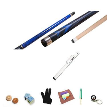 Imagem de CQBXRD Taco de sinuca 1/2 Maple 58 pol (147 cm) com ponta de 9,5 mm/11,5 mm/13 mm - Bastões de sinuca para adultos, tacos de bilhar, tacos de bilhar, tacos de bilhar, tacos de mesa de bilhar, tacos de