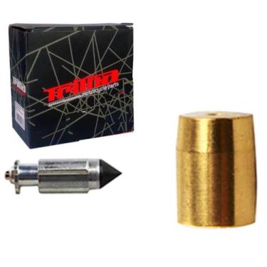 Imagem de Agulha boia Carburador com Sede - DREAM - BIZ - POP - Trilha