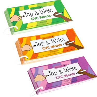 Imagem de Good Stuff Tap and Write CVC Words - 120 Cards