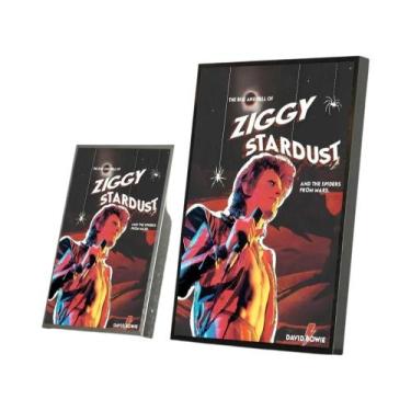 Imagem de Adesivo de Pôster Vintage David Bowie - À Prova D'Água para Café, Bar 