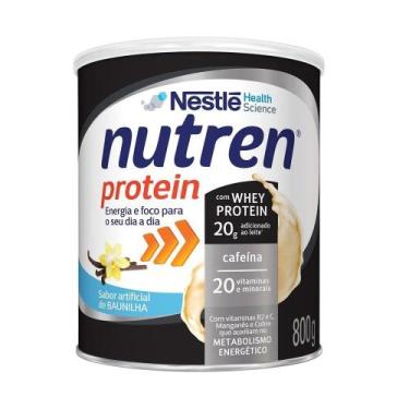 Imagem de Suplemento Alimentar Nutren Protein Baunilha 800g - Nestlé