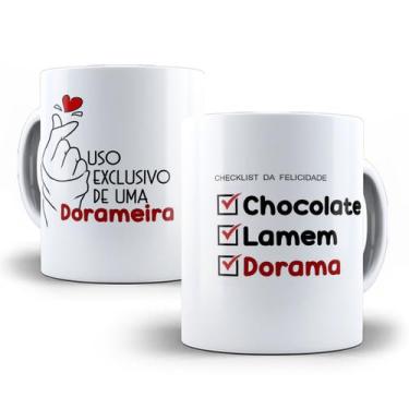 Imagem de Caneca Dorama Dorameira Porcelana Personalizada Modelo 5 - Tio da Cane