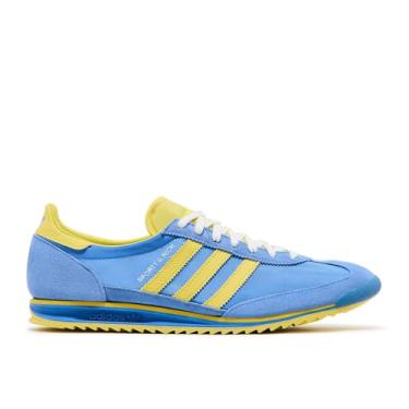 Imagem de adidas SL72 Tênis feminino, Azul real/amarelo claro/branco nuvem, 34