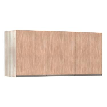 Imagem de Maleiro Ponte Casal Luciane 3 Portas Plus 145 Cm Cumaru