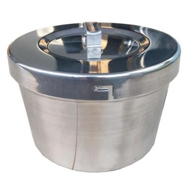 Imagem de Forma De Pudim Banho Maria Com Tampa Grande 24cm 5,4l Belmar