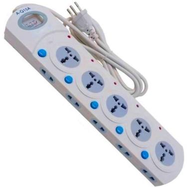 Imagem de Regua Filtro Linha 16 Tomadas Com Multimetro Extensao