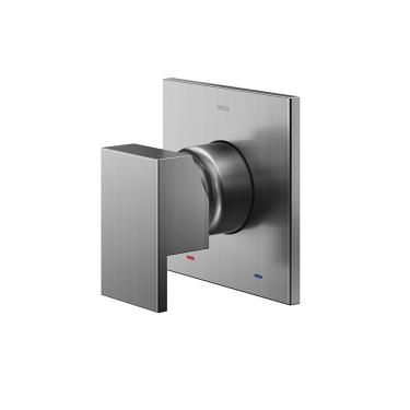 Imagem de Acabamento Monocomando Para Chuveiro Docol New Edge 925970 3-4" Grafite Escovado