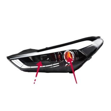 Imagem de AKD Car Styling Head Lamp, compatível com Hyundai Tucson Headlights 2015-2018 Tucson LED Headlight DRL Hid Bi Xenon Auto Accessories