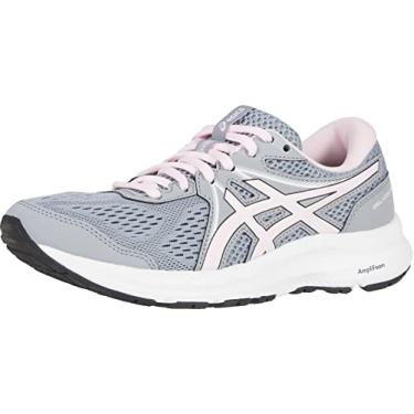 Imagem de ASICS Women's Gel-Contend 7 Running Shoes, 6.5M, Sheet Rock/Pink Salt