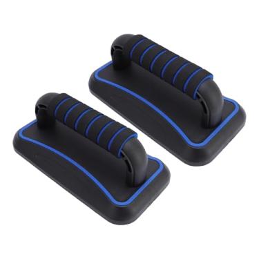 Imagem de Cffuvros 1 par Push up Stands para homens mulheres, alças de piso sem escorregamento com roda AB, barras de pressão multifuncionais para a academia em casa, treinos de treinamento
