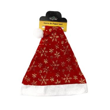 Imagem de Gorro de Papai Noel Estampa Prata NTG1002 - Wincy