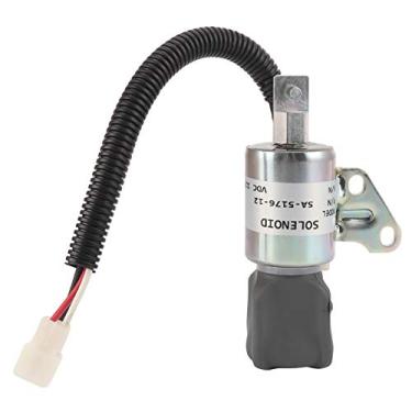 Imagem de Stop do Motor Combustível Desligar a Válvula Solenóide Válvula Solenóide Elétrica, Controlador de Comutação de Flameiote Com Baixa Pressão do óleo do Motor