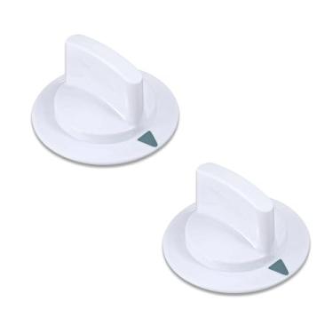 Imagem de Pacote com 2 botões de temporizador para Hotpoint HTDX100ED1WW, HTDX100ED4WW, HTDX100EM1WW, HTDX100ED2WW, HTDX100ED3WW, HTDX100ED6WW, HTDX100EM0WW HTDX100ED5WW, HTDX1000ED5WW, HTDX1000ED5WW. Secador