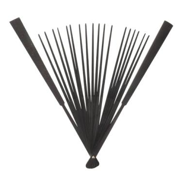 Imagem de Luxshiny Molduras para leques de bambu emolduradas resistentes para fabricação de leques em estilo japonês