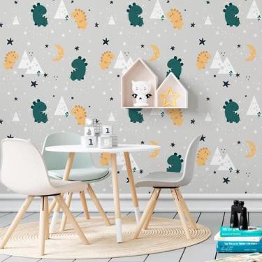 Imagem de Papel De Parede Adesivo Dinossauros N06126 0,58X3,00M - Adesivo BR