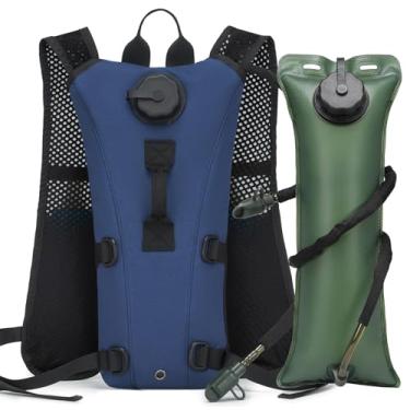 Imagem de ATBP Colete de hidratação para corrida, mochila tática 3L, para ciclismo, maratona, caminhada, mochila masculina e feminina