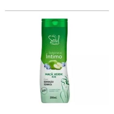Imagem de Sabonete Íntimo Térmico Feminino, 200ml Soul, Maça Verde Ice