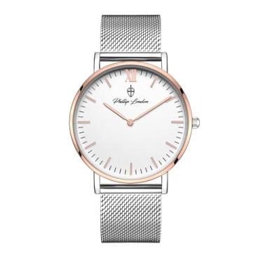 Imagem de Relógio Masculino Greenwich Mesh Rose Silver 40mm