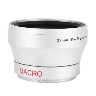 Imagem de Lente Conversão 37mm 0.45X AF Wide + Macro de Alta Definição (Prata) -