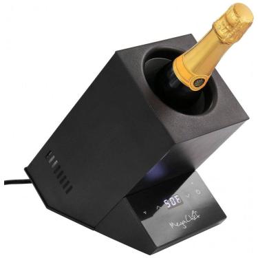 Imagem de Resfriador de Vinho Elétrico até 1 Garrafa, 110V 72W, MegaChef, Preto