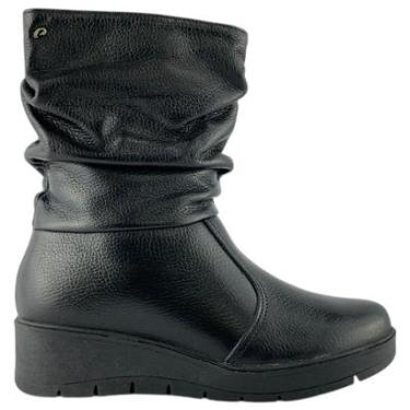 Imagem de Bota Pegada Feminina Preto Enrugado 280801-Feminino