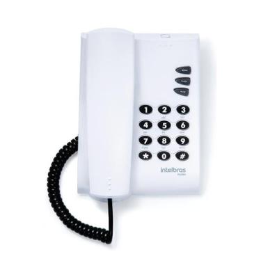 Imagem de Telefone com Fio Intelbras Pleno sem chave Cinza, Cinza