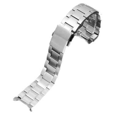 Imagem de Compatível com relógios Casio MDV106-1AV/MTP-VD01, pulseira de relógio masculina Casio MDV-106 de substituição, Pulseira de aço inoxidável prata, One Size, Hydro