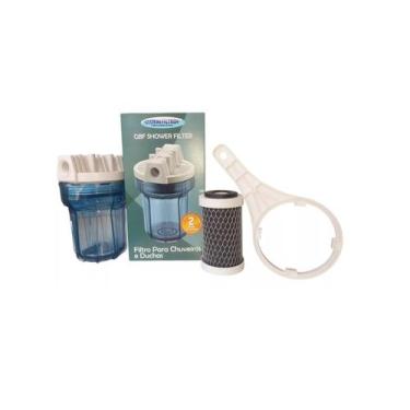 Imagem de Filtro De Água Para Chuveiro - Reduz Cloro, Sujeira E Metais - GLOBALF