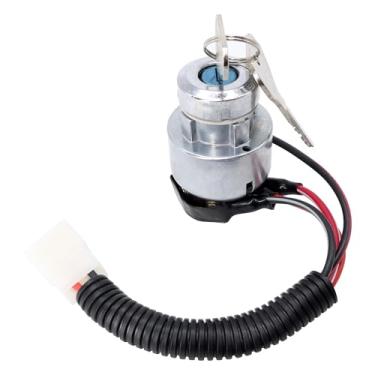 Imagem de HiSport Interruptor de ignição TC020-31822 compatível com trator Kubota L2501 L2600 L2800 L3000 L3200 L3400 L3700 L3800 L4300 L4400 MX4700 MX5000 MX5000 100 substituições TC020-31820