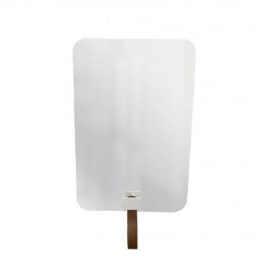 Imagem de Espelho Funcional Hook Branco Retangular Com material sintético Carame