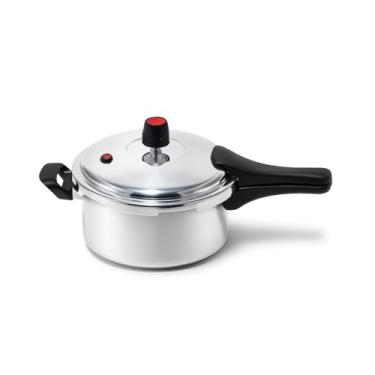 Imagem de Panela De Pressão 2,5 Litros Fechamento Externo Polida Alumínio Resistente