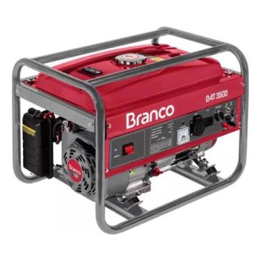 Imagem de Gerador Portátil P.M. 7C.V 3500W AVR B4T-3500 Branco Motores