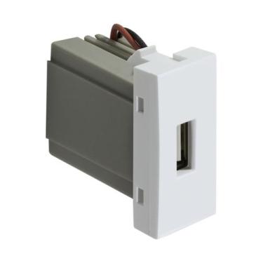 Imagem de Módulo Tomada USB 2A Branco Inova Pro 85148 Alumbra