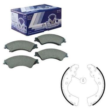Imagem de Kit pastilhas sapatas freio - ranger 2012 a 2015 - kit01200 - SYL