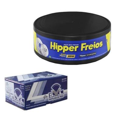 Imagem de Kit disco e pastilha de freio dianteiro direito e esquerdo - palio 199